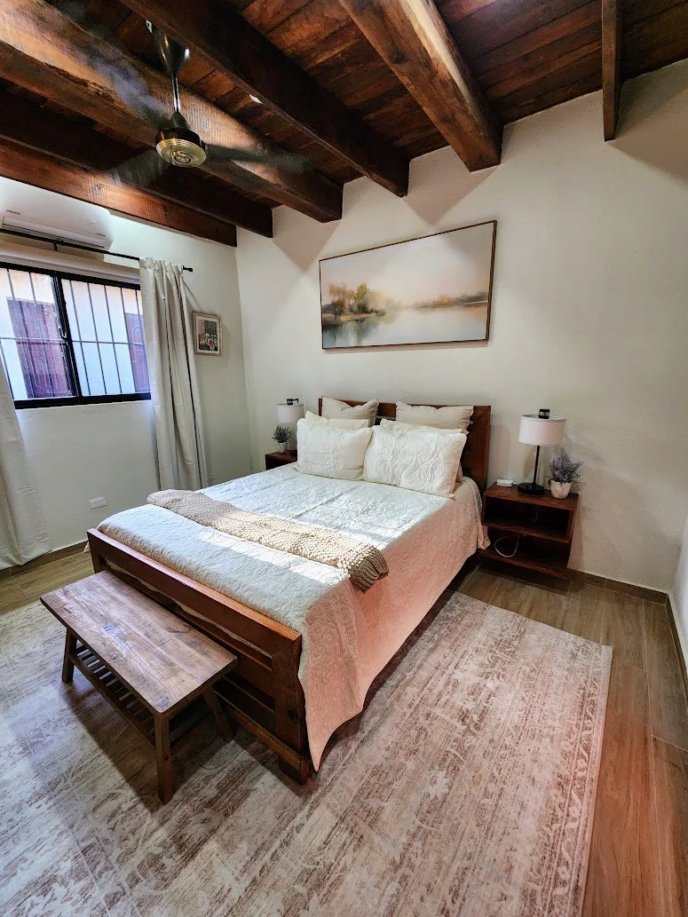 A renovated suite